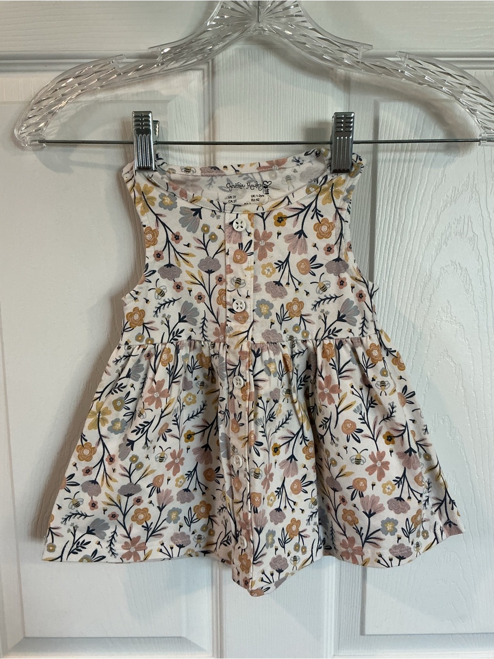 Cynthia Rowley Toddler Floral Top w/Matching Shorts
